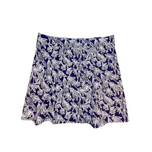 RipSkirt Hawaii Large Purple White Floral Botanical Wrap Skirt Quick Dry -2